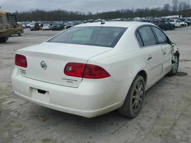 1G4HD57288U127851 - 2008 BUICK LUCERNE CX WHITE photo 4