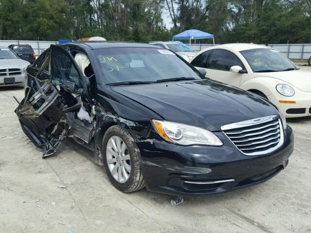 1C3CCBBB0DN624697 - 2013 CHRYSLER 200 TOURIN BLACK photo 1