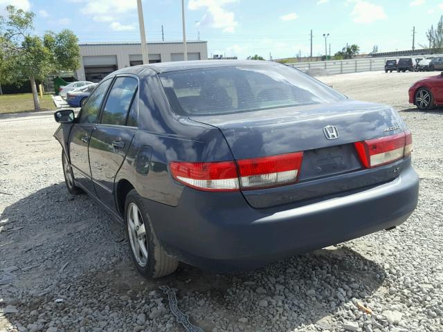 3HGCM563X4G711644 - 2004 HONDA ACCORD LX GRAY photo 3