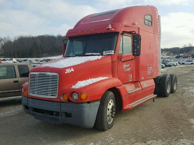 1FUYSDZB0WP925203 - 1998 FREIGHTLINER CONVENTION RED photo 2