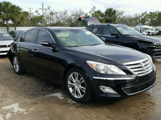 KMHGC4DDXDU217544 - 2013 HYUNDAI GENESIS 3. BLACK photo 1