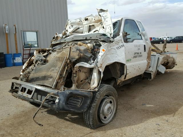 1FT7X2B64DEB77361 - 2013 FORD F250 SUPER WHITE photo 2