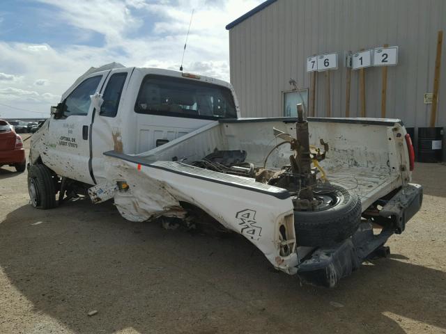 1FT7X2B64DEB77361 - 2013 FORD F250 SUPER WHITE photo 3