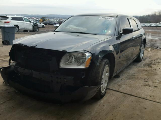 2D4FV47T66H385719 - 2006 DODGE MAGNUM SE BLACK photo 2