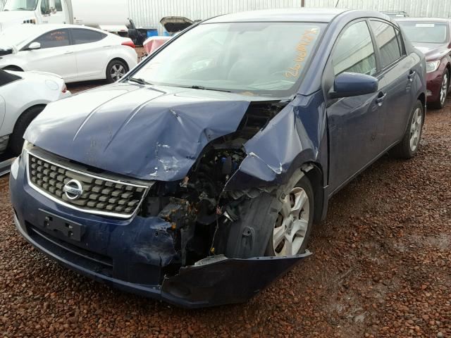 3N1AB61E57L638630 - 2007 NISSAN SENTRA 2.0 BLUE photo 2