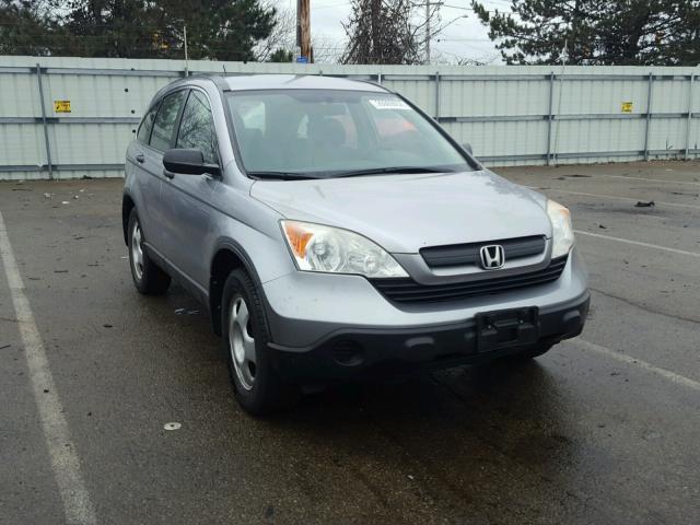 JHLRE38348C004235 - 2008 HONDA CR-V LX SILVER photo 1