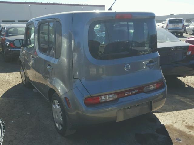 JN8AZ28R39T131593 - 2009 NISSAN CUBE BASE GRAY photo 3