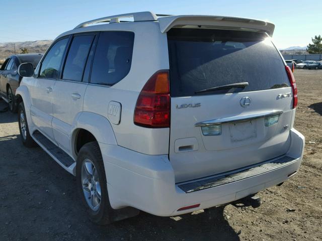 JTJBT20X940024342 - 2004 LEXUS GX 470 WHITE photo 3