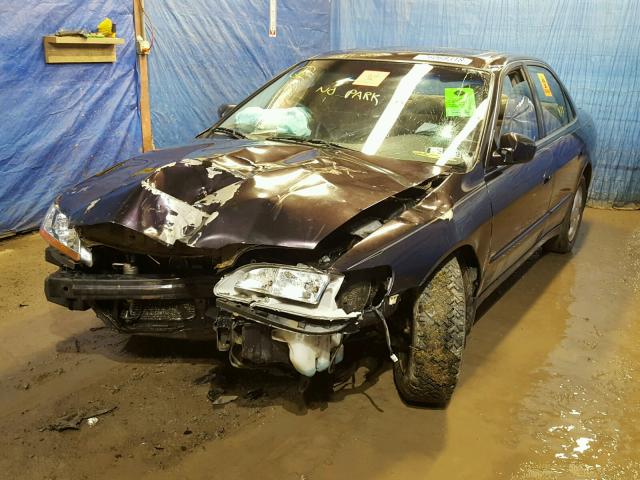 1HGCG6671XA061766 - 1999 HONDA ACCORD EX PURPLE photo 2