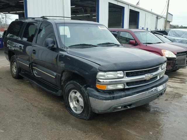 3GNEC16Z03G266487 - 2003 CHEVROLET SUBURBAN C BLACK photo 1