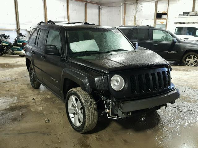 1C4NJRFB5ED910470 - 2014 JEEP PATRIOT LA BLACK photo 1