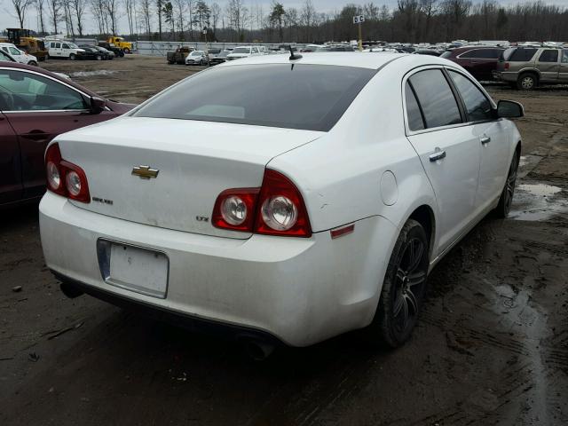 1G1ZK57799F135921 - 2009 CHEVROLET MALIBU LTZ WHITE photo 4