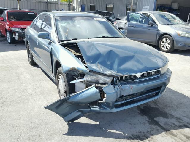 4A3AA46G8YE150446 - 2000 MITSUBISHI GALANT ES GREEN photo 1