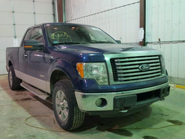 1FTFX1ET0CFB94593 - 2012 FORD F150 SUPER BLUE photo 1