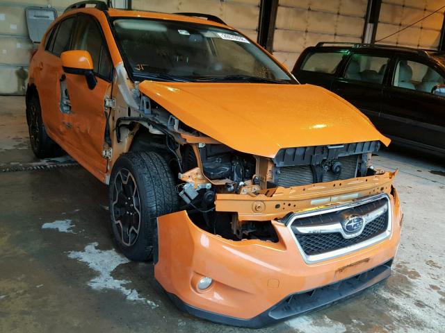 JF2GPAKC1E8342641 - 2014 SUBARU XV CROSSTR ORANGE photo 1