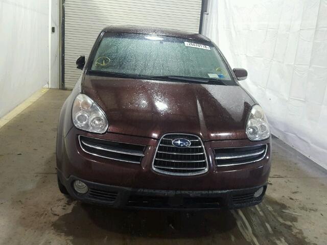 4S4WX85C664428756 - 2006 SUBARU B9 TRIBECA BURGUNDY photo 9