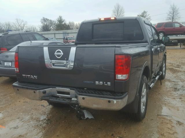 1N6BA07C78N334916 - 2008 NISSAN TITAN XE SILVER photo 4