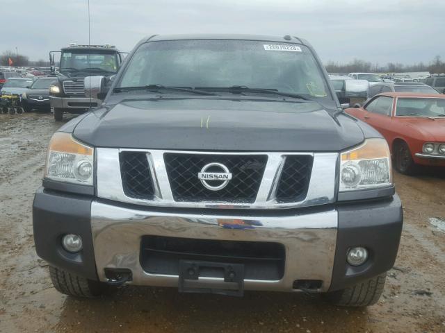 1N6BA07C78N334916 - 2008 NISSAN TITAN XE SILVER photo 7