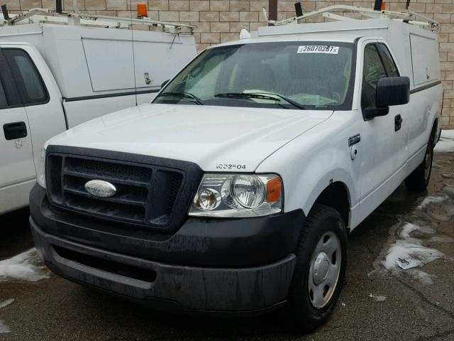 1FTRF12268KC36078 - 2008 FORD F150 WHITE photo 2