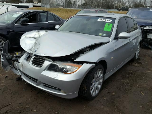 WBAVD33596KV59205 - 2006 BMW 330 XI SILVER photo 2