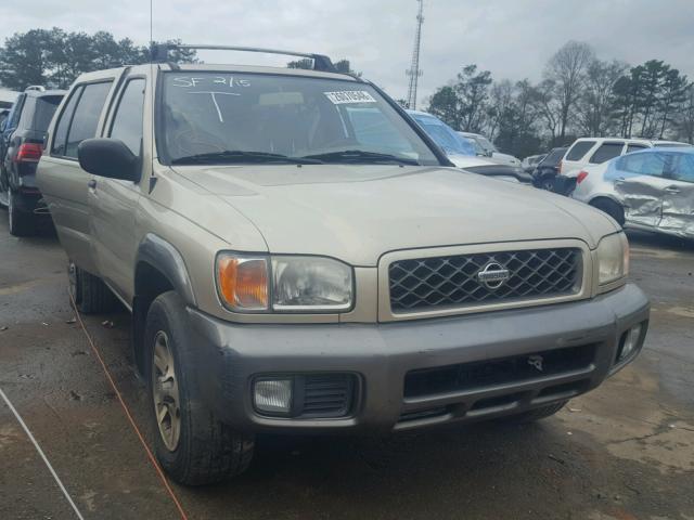 JN8DR09Y91W571277 - 2001 NISSAN PATHFINDER TAN photo 1