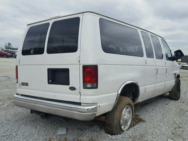 1FBNE31L63HA90069 - 2003 FORD ECONOLINE WHITE photo 4