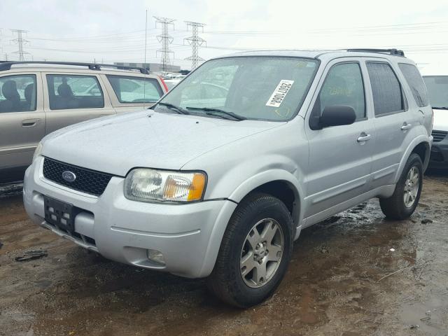 1FMCU04173KC17621 - 2003 FORD ESCAPE LIM SILVER photo 2