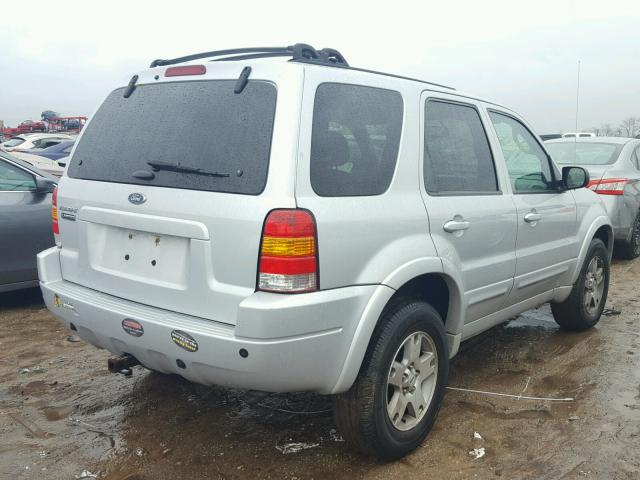 1FMCU04173KC17621 - 2003 FORD ESCAPE LIM SILVER photo 4