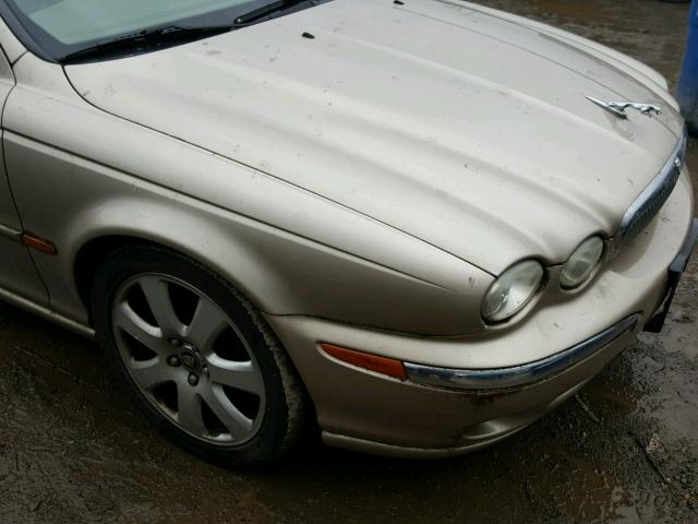 SAJEA51C54WE05593 - 2004 JAGUAR X-TYPE 3.0 GOLD photo 9