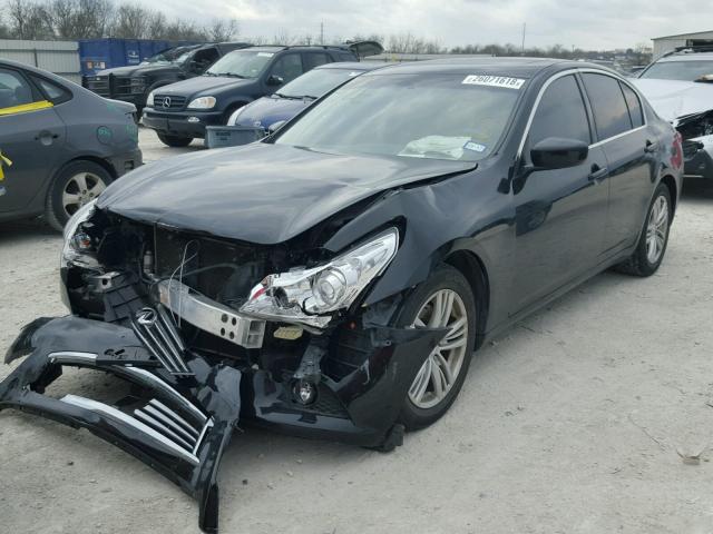 JN1CV6AP2BM500530 - 2011 INFINITI G37 BASE BLACK photo 2