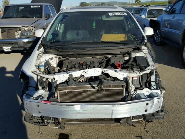 19XFB2F90DE227403 - 2013 HONDA CIVIC EXL WHITE photo 9