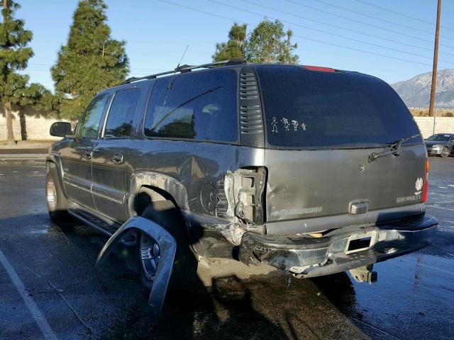 3GNEC16T5YG174231 - 2000 CHEVROLET SUBURBAN C GRAY photo 3