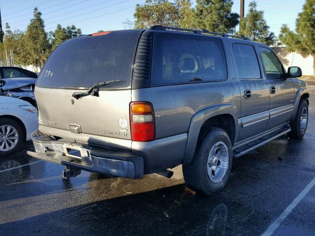 3GNEC16T5YG174231 - 2000 CHEVROLET SUBURBAN C GRAY photo 4