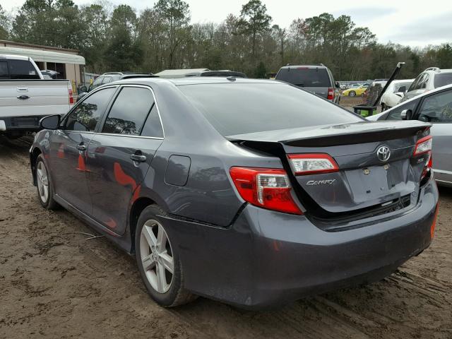 4T1BF1FK6EU329626 - 2014 TOYOTA CAMRY L GRAY photo 3