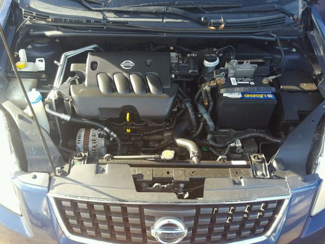 3N1AB61E98L682549 - 2008 NISSAN SENTRA 2.0 BLUE photo 7