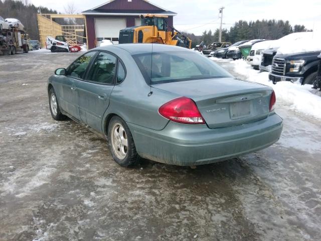 1FAFP53225A137299 - 2005 FORD TAURUS SE GREEN photo 3