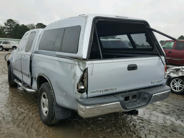 5TBBT4415YS026623 - 2000 TOYOTA TUNDRA ACC SILVER photo 3