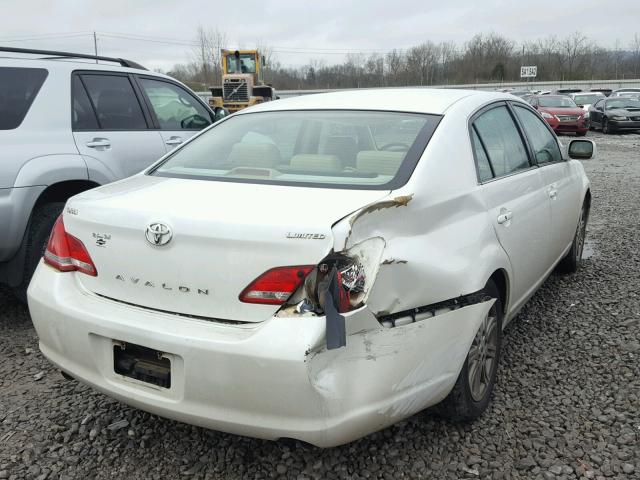 4T1BK36B57U214817 - 2007 TOYOTA AVALON XL WHITE photo 4