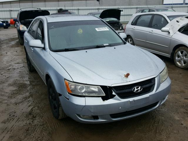 5NPEU46F56H124564 - 2006 HYUNDAI SONATA GLS BLUE photo 1