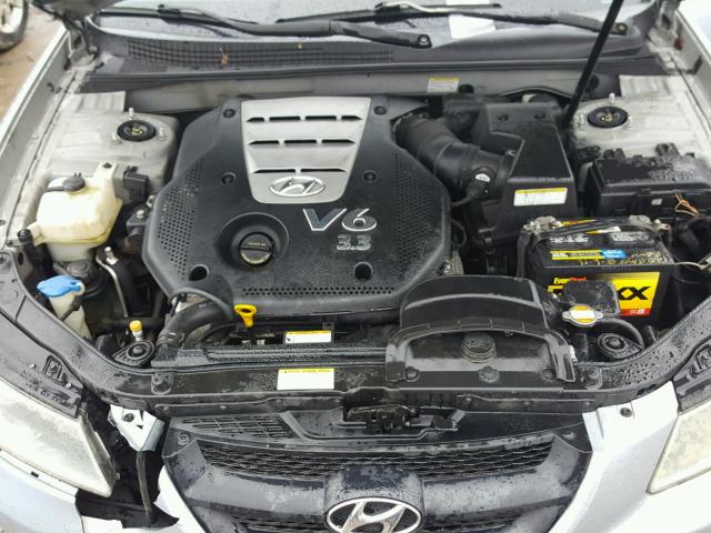 5NPEU46F56H124564 - 2006 HYUNDAI SONATA GLS BLUE photo 7