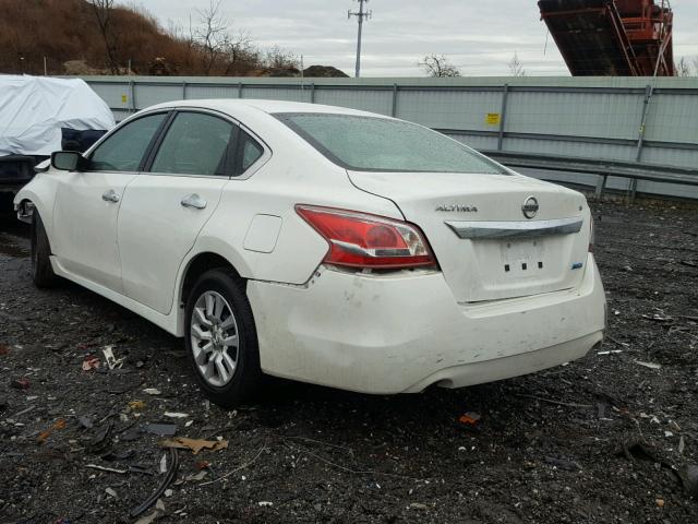 1N4AL3AP9DN457431 - 2013 NISSAN ALTIMA 2.5 WHITE photo 3