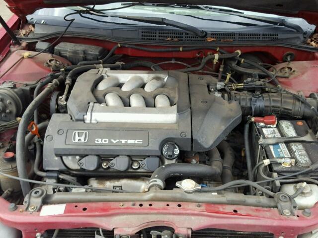 1HGCG2255YA024749 - 2000 HONDA ACCORD EX RED photo 7