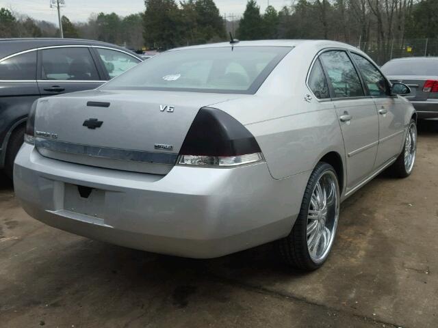 2G1WB58K879126462 - 2007 CHEVROLET IMPALA LS SILVER photo 4