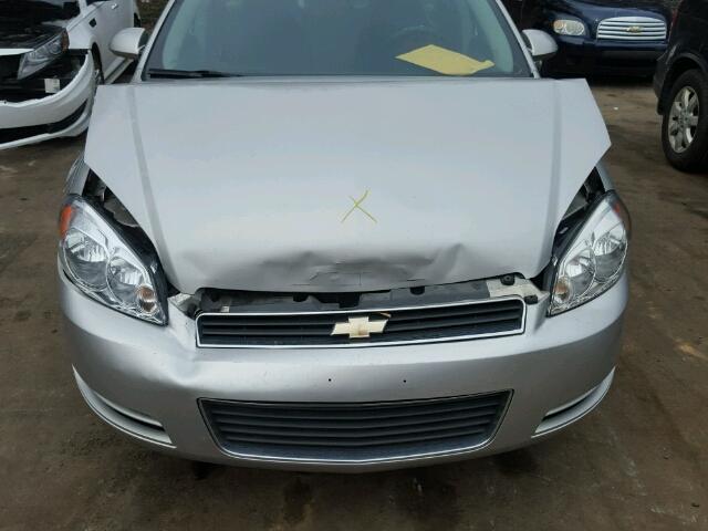 2G1WB58K879126462 - 2007 CHEVROLET IMPALA LS SILVER photo 9