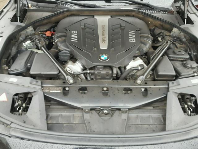 WBAKA8C51CDV99805 - 2012 BMW 750I BLACK photo 7