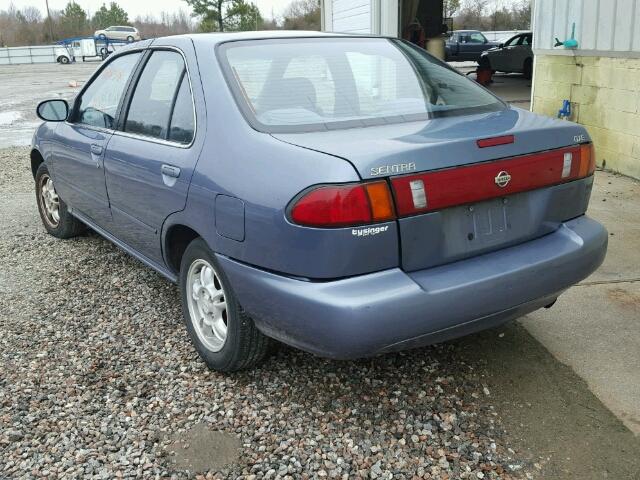 1N4AB41D3XC728935 - 1999 NISSAN SENTRA BAS BLUE photo 3