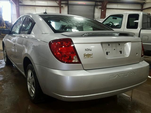 1G8AN15F27Z152144 - 2007 SATURN ION LEVEL GRAY photo 3