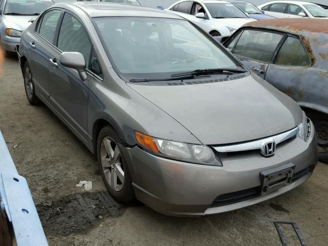 2HGFA16856H520369 - 2006 HONDA CIVIC EX ნაცრისფერი ფოტო 1
