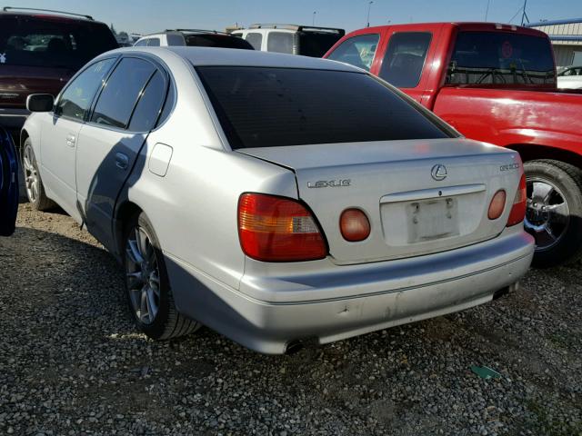 JT8BD68S1W0041105 - 1998 LEXUS GS 300 SILVER photo 3