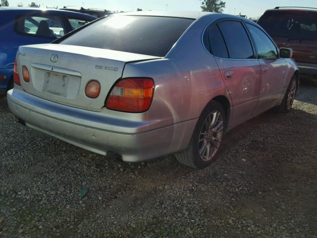 JT8BD68S1W0041105 - 1998 LEXUS GS 300 SILVER photo 4